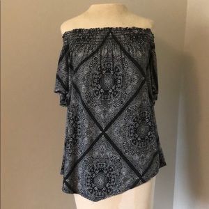 Off the shoulder blouse